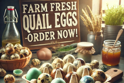Farm Fresh Quail Egg Subscription