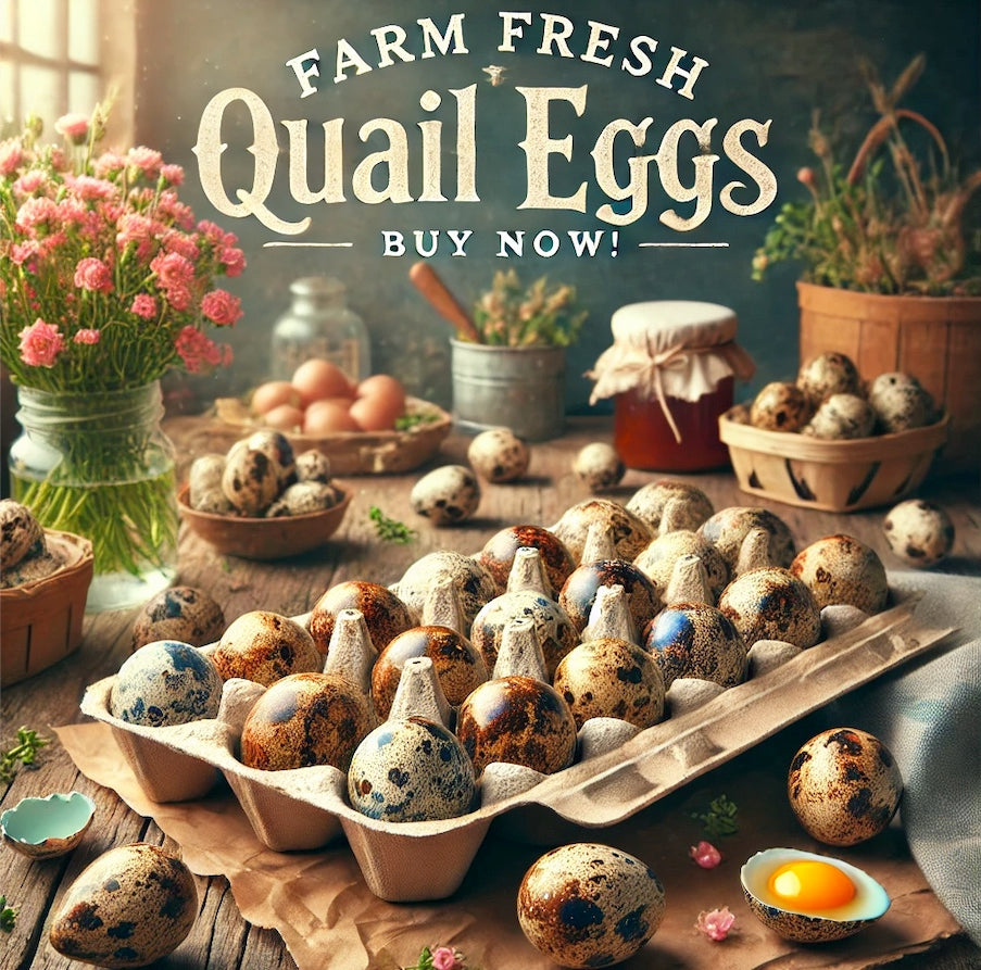 Quail Shop General Info About Quail and Quail Eggs – McQuailerton Farms
